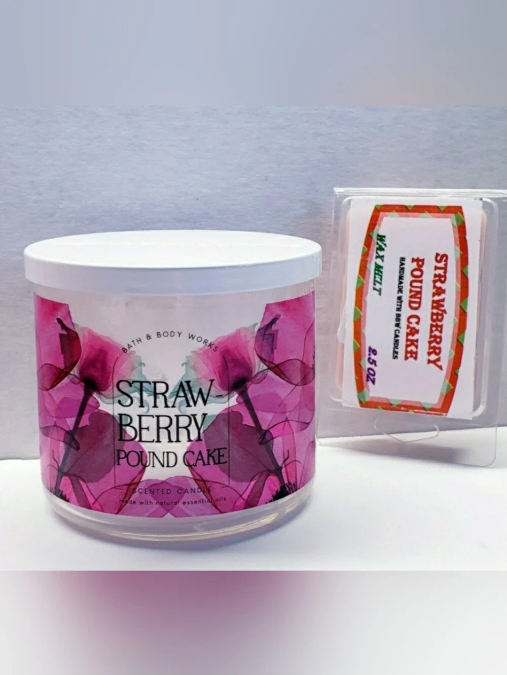 STRAWBERRY POUND CAKE -Bath & Body Works Candle Wax Melts- $8 per pack